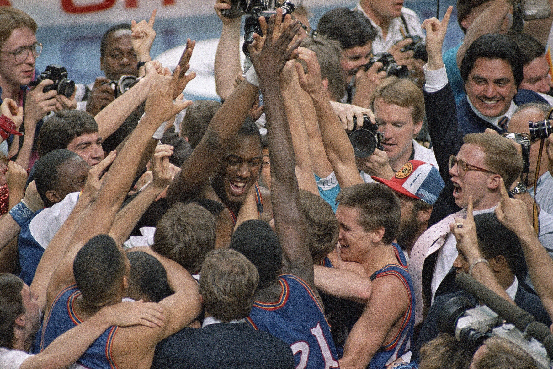 1988: Danny Manning leads Kansas to its second NCAA championship